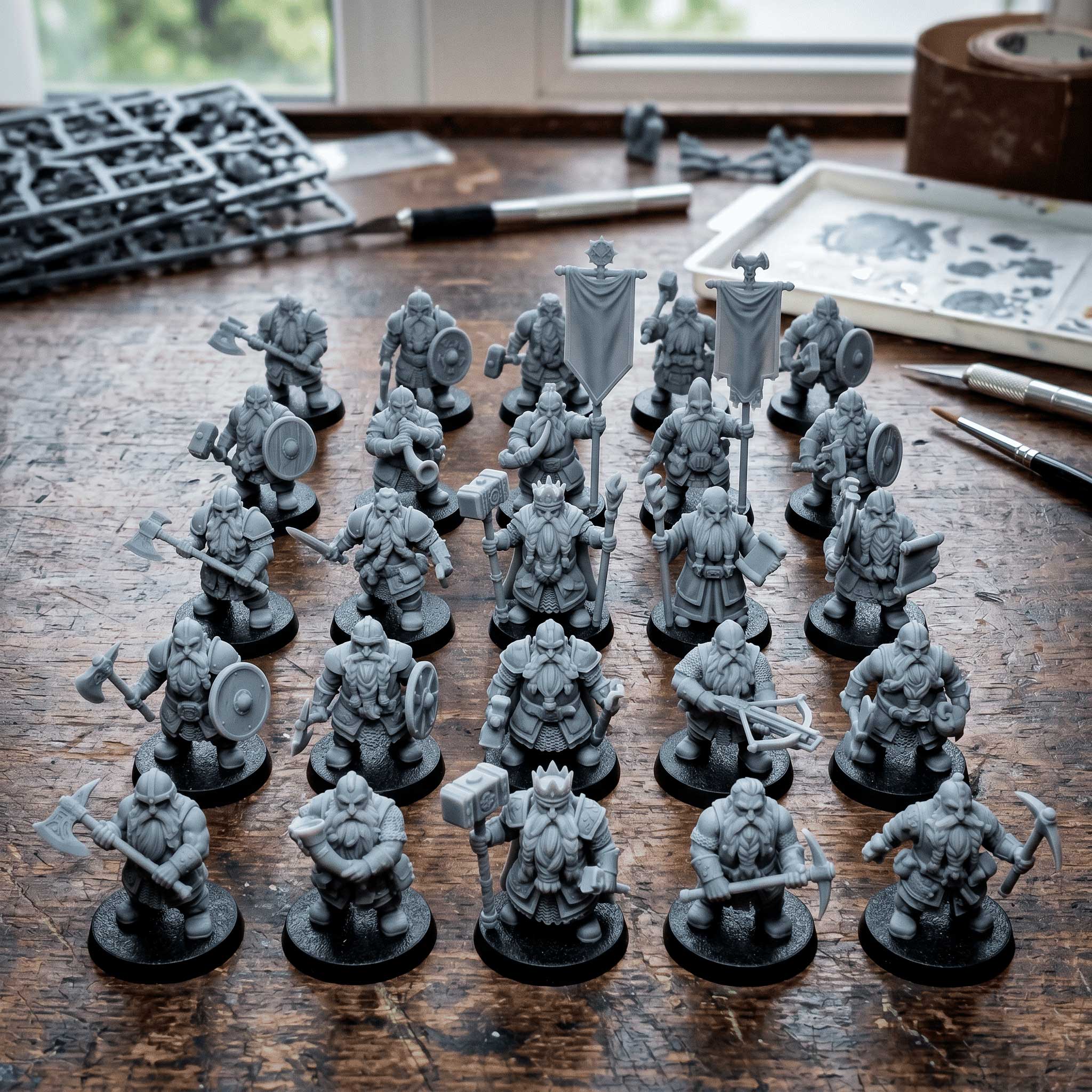 miniaturas enanos warhammer