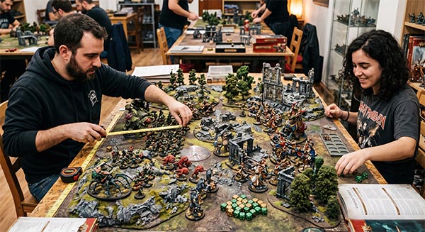 escenografia warhammer