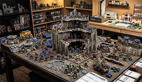 escenografia para warhammer