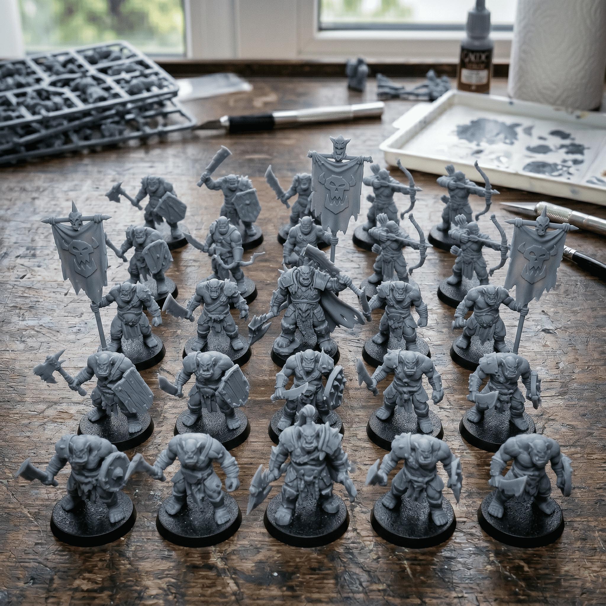 miniaturas orcos